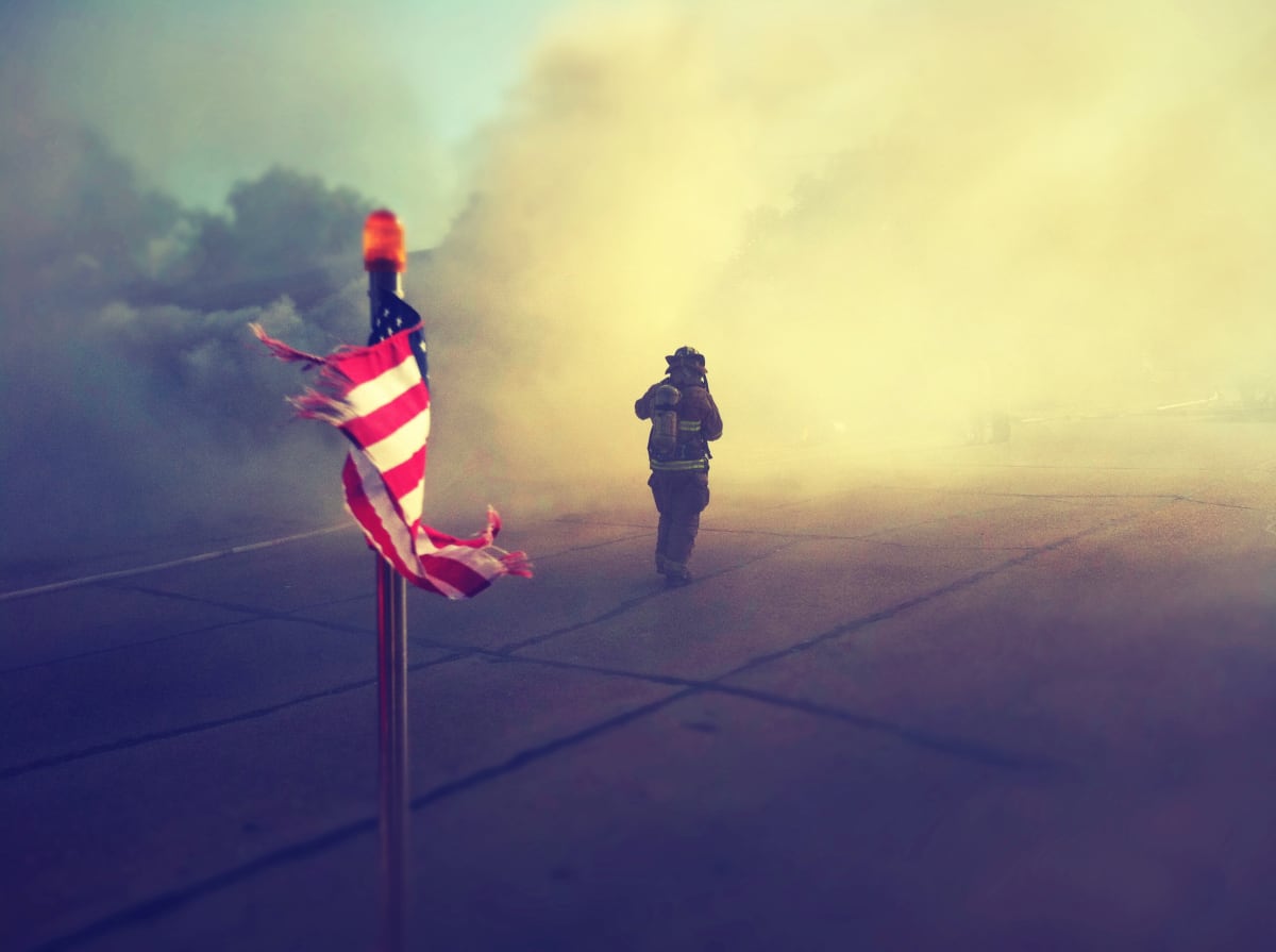 Volunteer Firefighter - Bolivar County, Mississippi by Will Jacks 