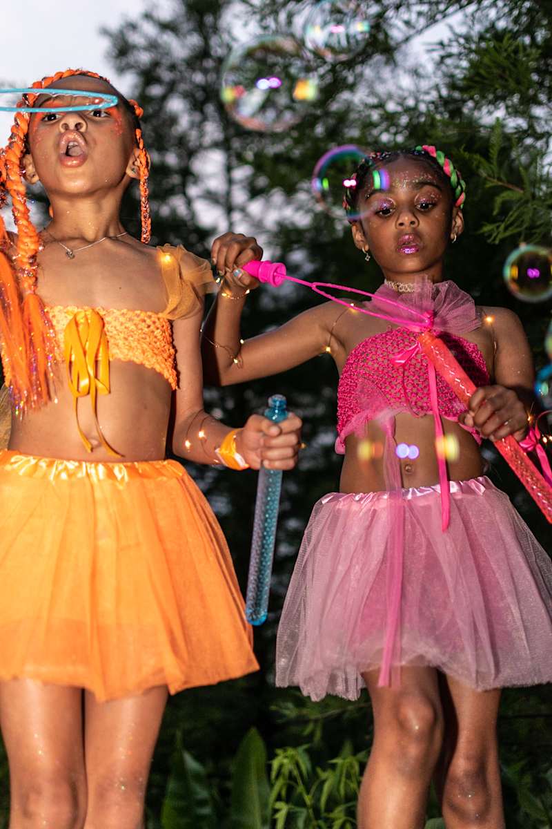 Fluorescent Fairies at the Pond by Chanel Yvonne 