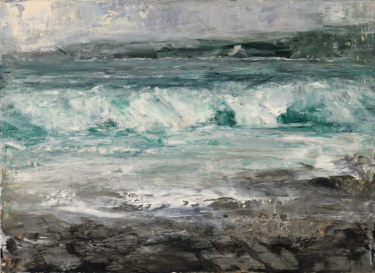 Evening Wave by Donald Teskey 