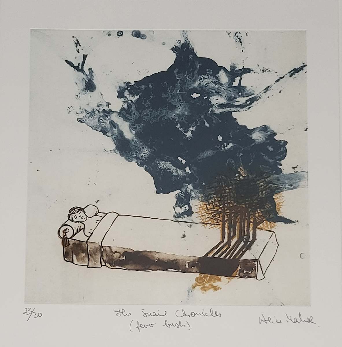 Snail Chronicles (Fever Bush) by Alice Maher 