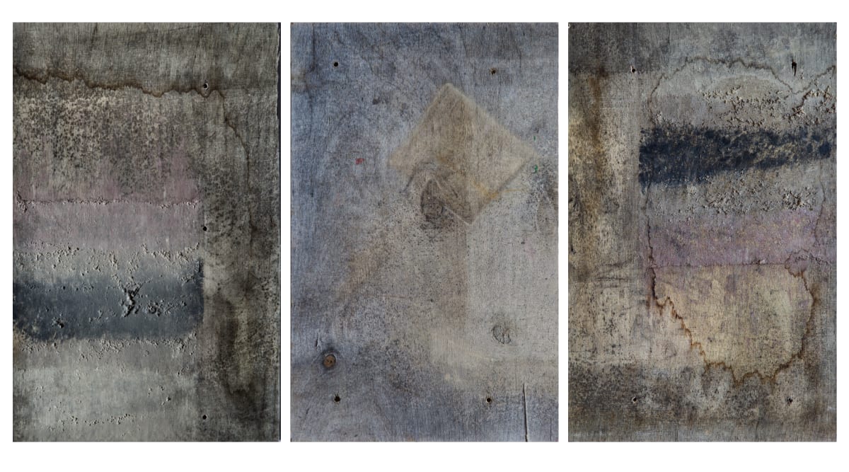 untitled (paintings time made) by Martine van Bijlert 