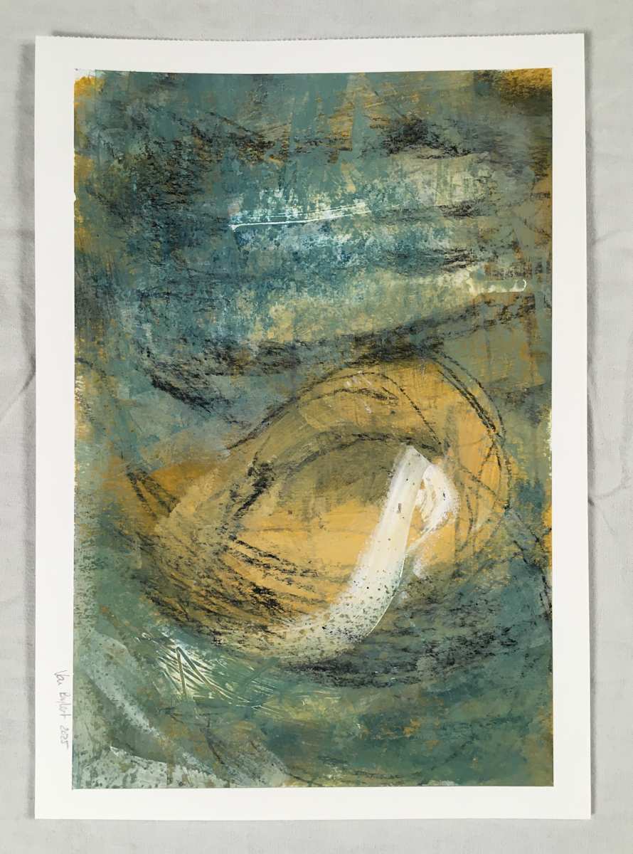 untitled (ochre) by Martine van Bijlert 