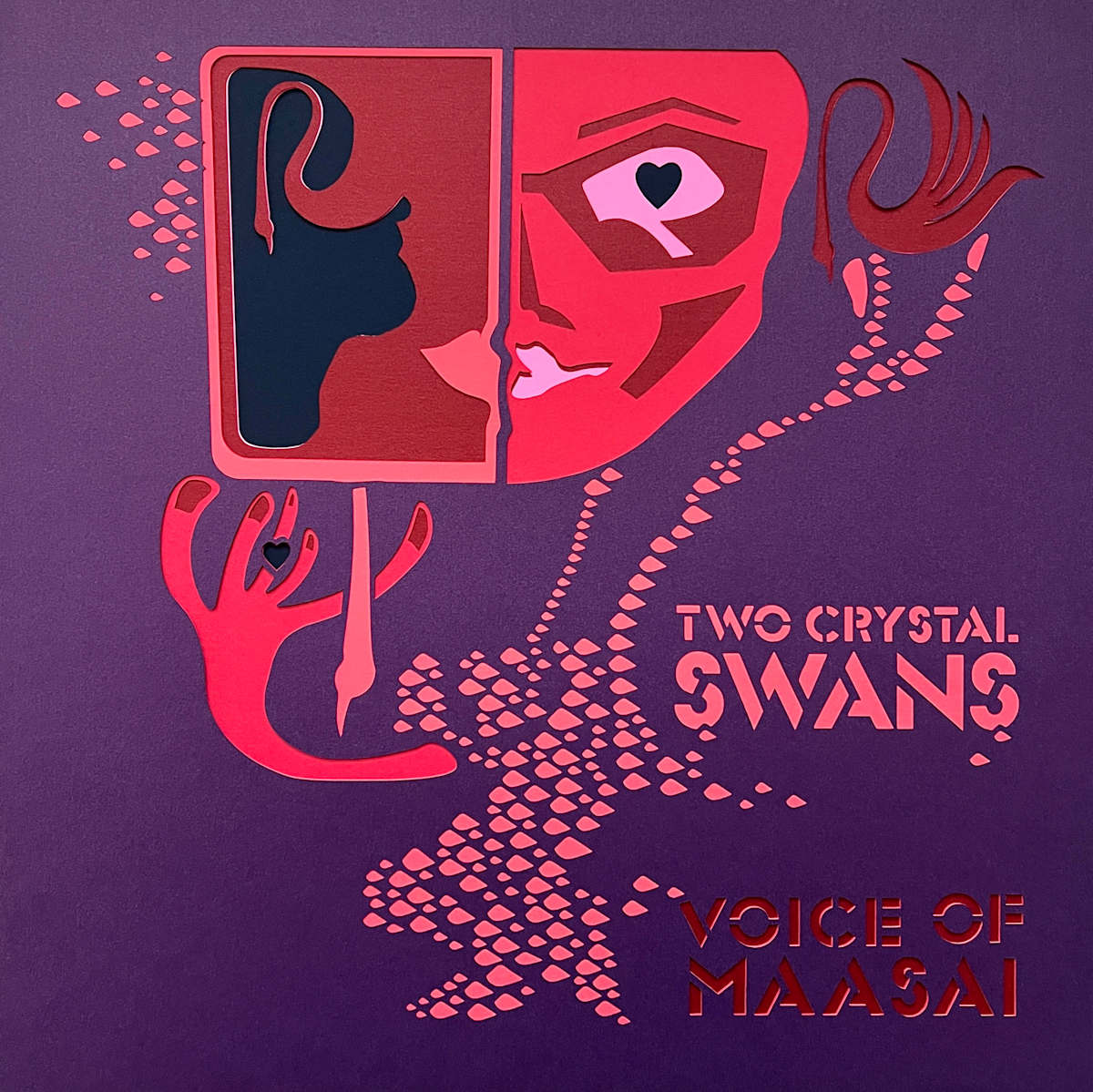 Two Crystal Swans by Jessey Jansen  Image: Two Crystal Swans Album Art