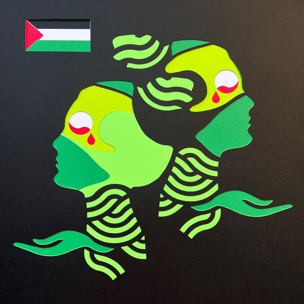 Eyes As Big As Jupiter - Palestine by Jessey Jansen 