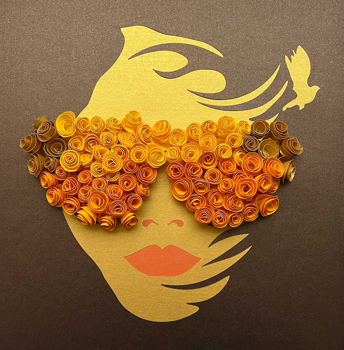In Bloom (gold) by Jessey Jansen 