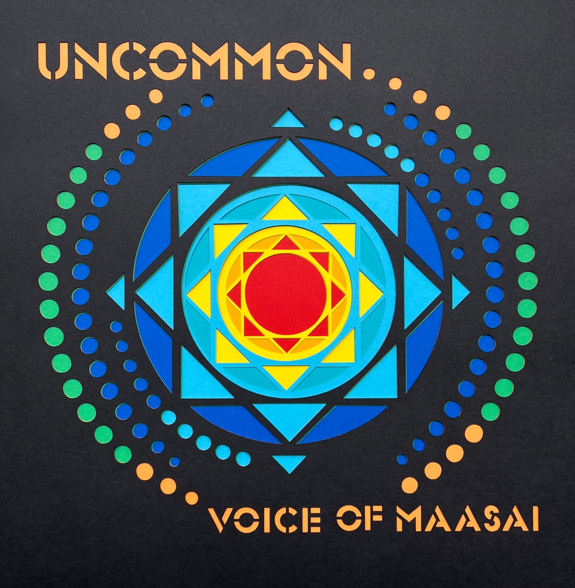 Uncommon Album Art by Jessey Jansen  Image: Album Art for Voice of Maasai, offered as limited edition (5)