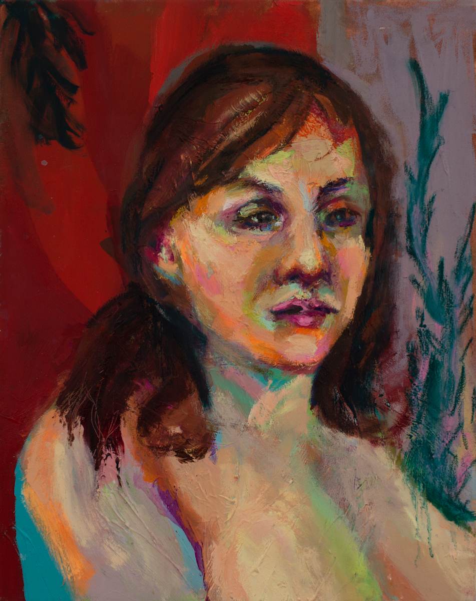Bust Study by Hilary Greenstein 