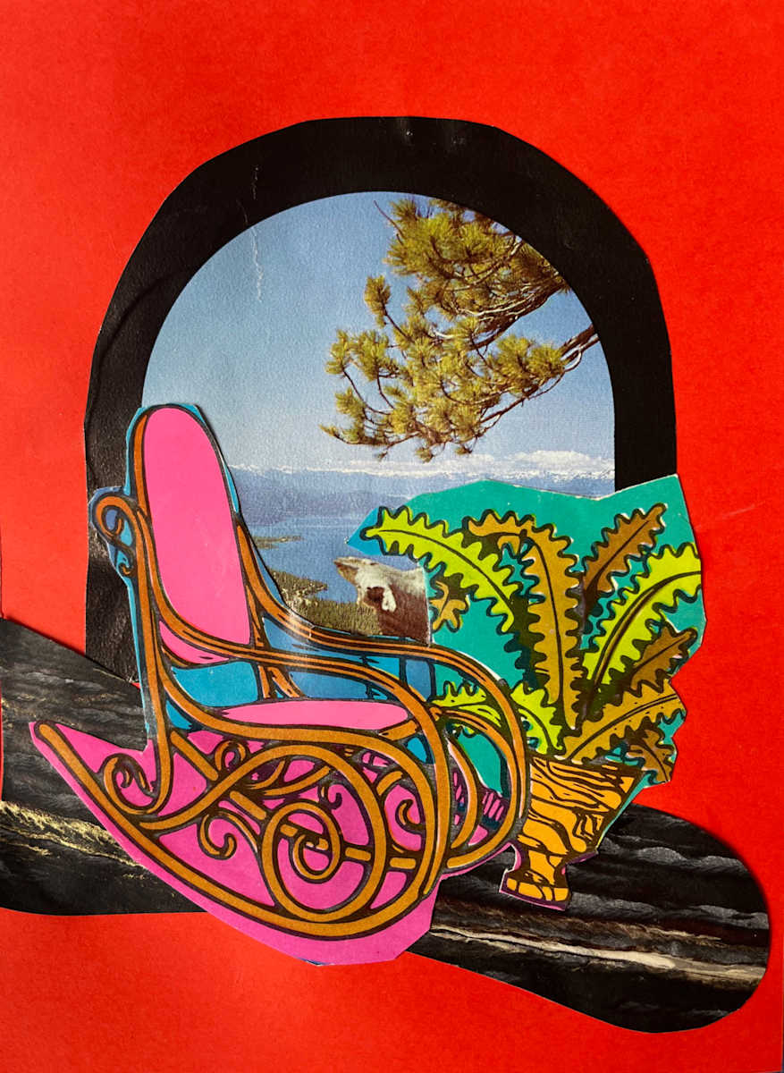 Room With a View Collage by Hilary Greenstein 