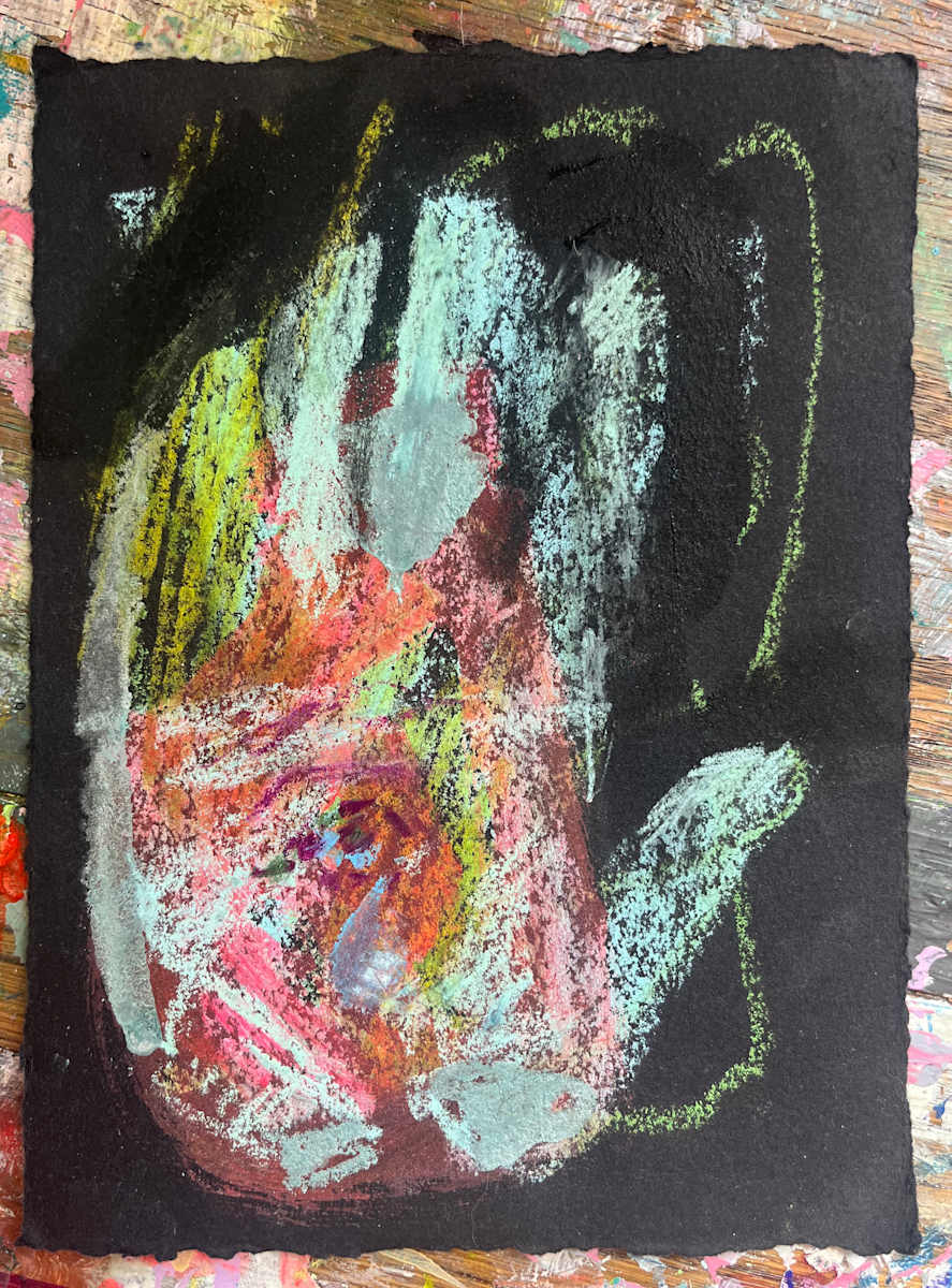 Scribble Hamsa by Hilary Greenstein 