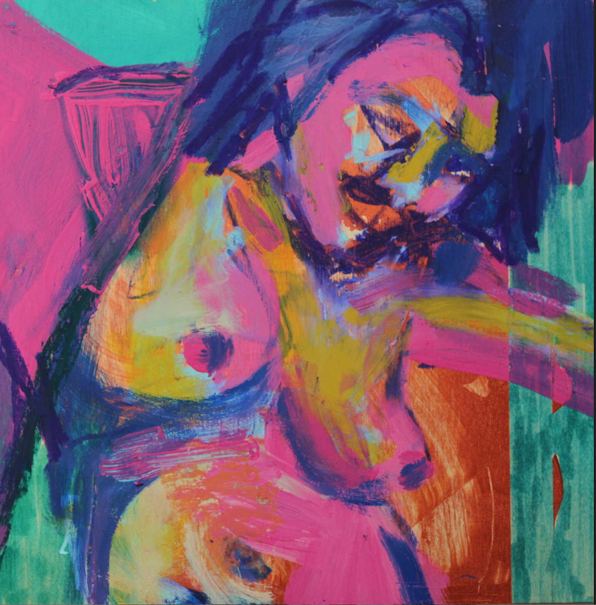 Sharp Curves 5 by Hilary Greenstein, Image 2.