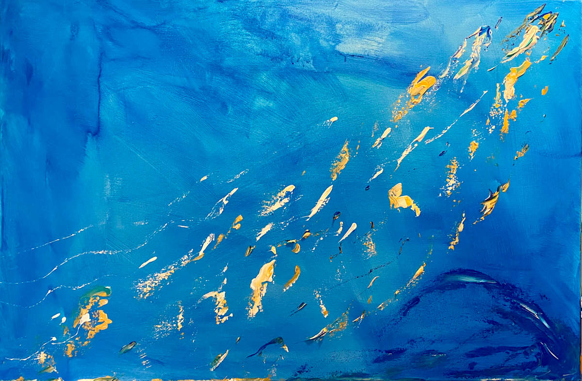 Underwater dance by Annabelle Volpi 