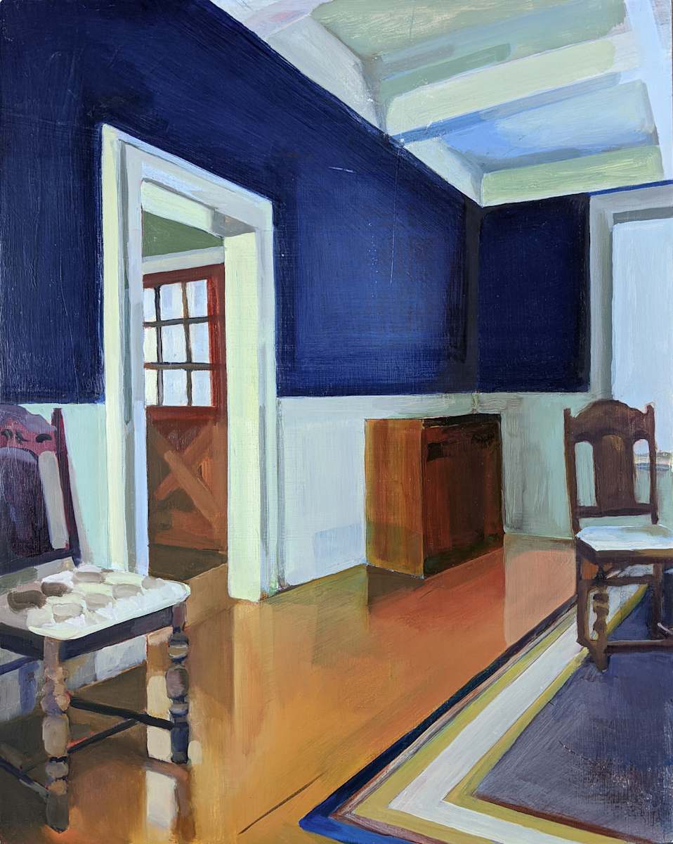 Dining Room in Winter (Left) by Amanda Hanlon 