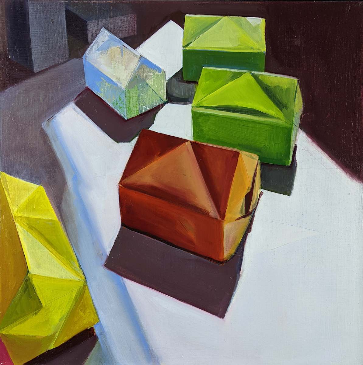 Origami Houses No. 2 by Amanda Hanlon 