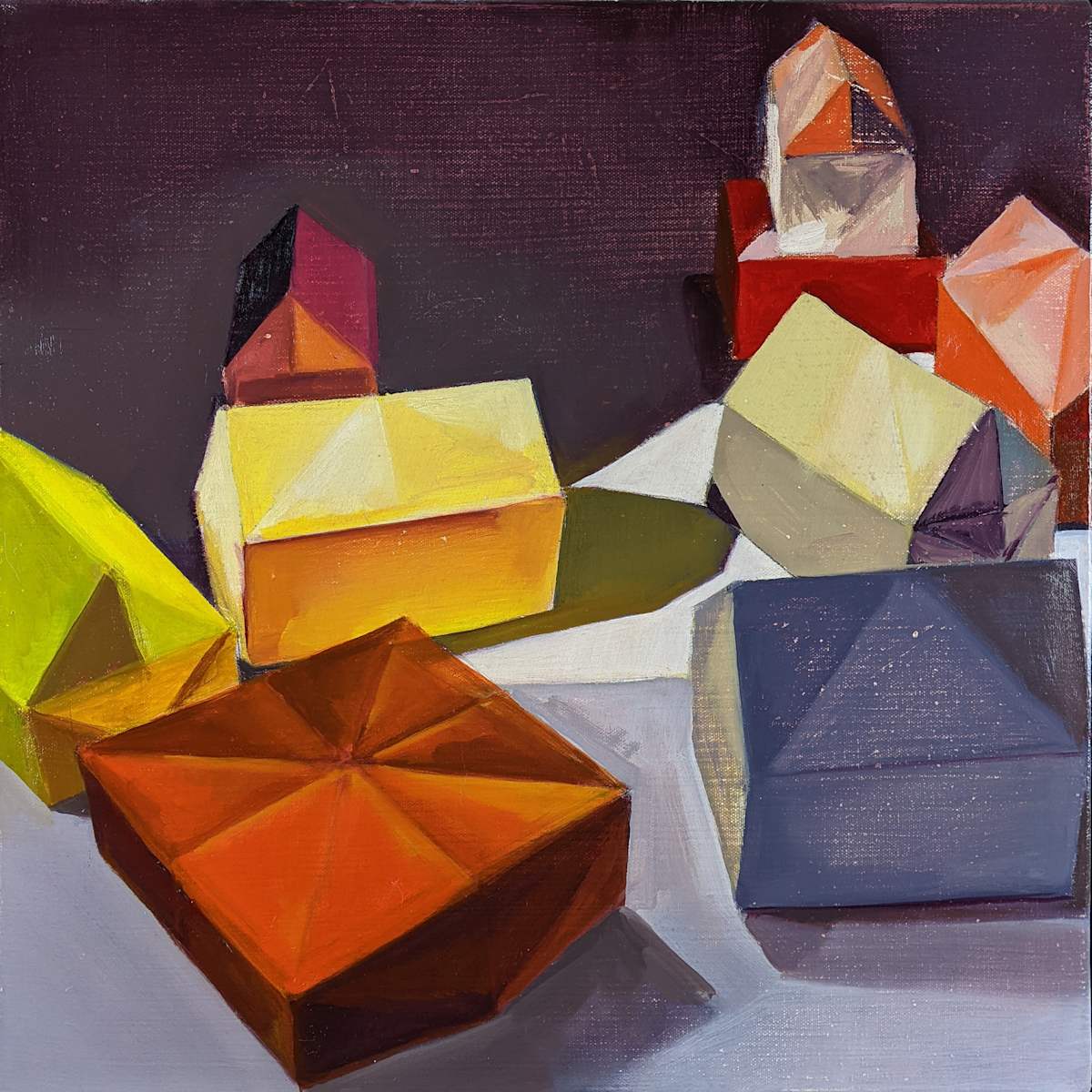 Origami Houses No. 3 by Amanda Hanlon 
