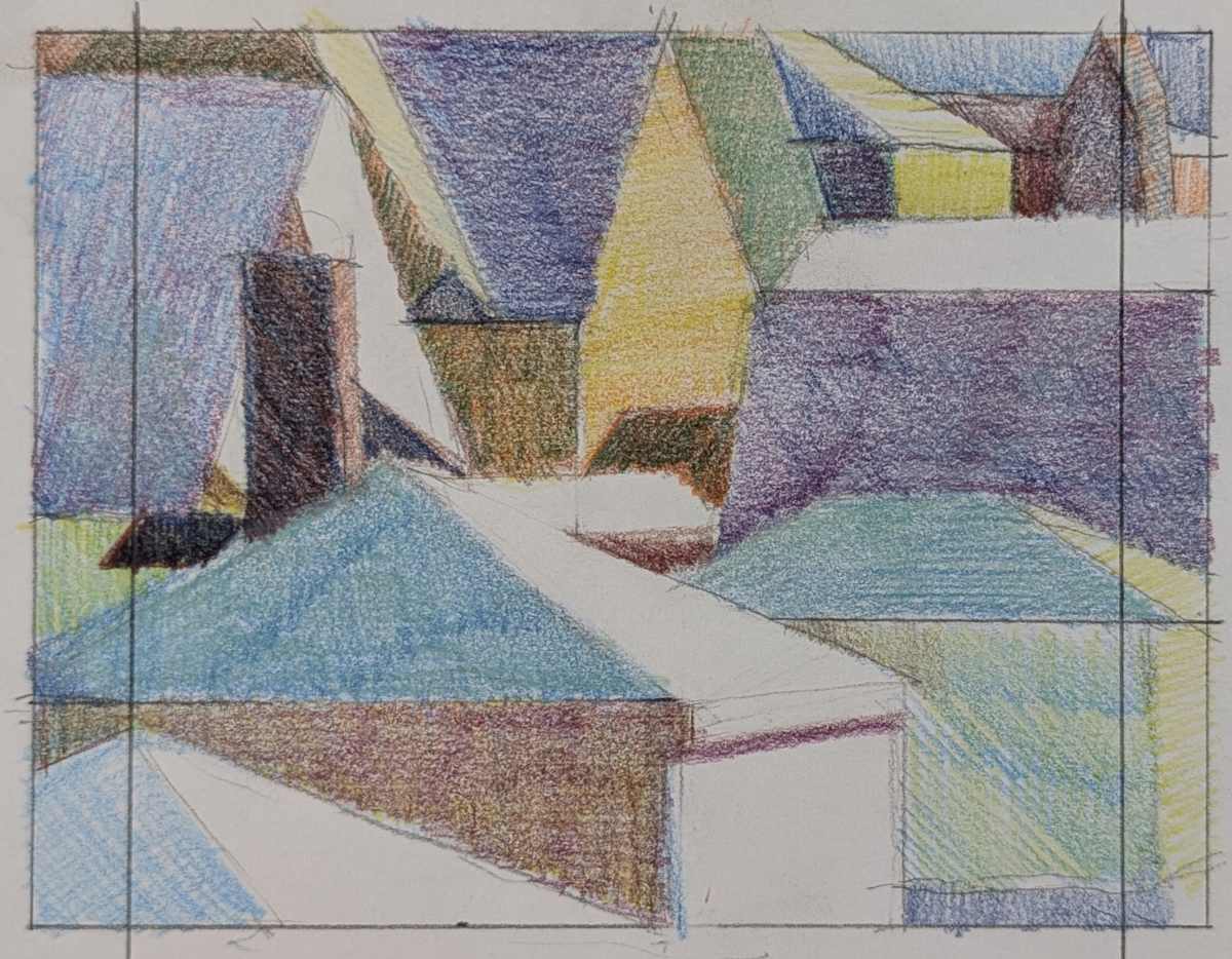Red Wing Houses by Amanda Hanlon 