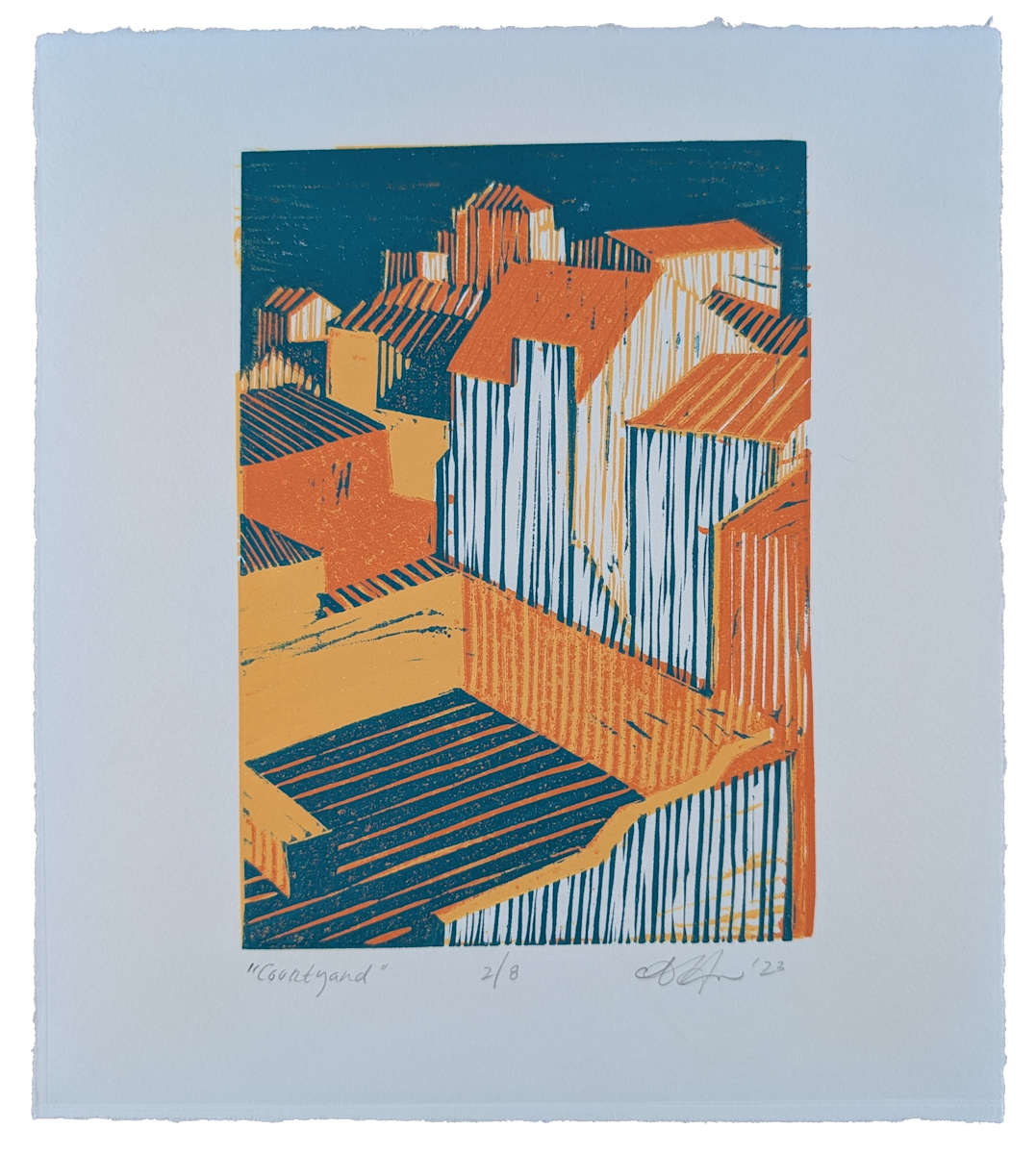Courtyard 1/8 by Amanda Hanlon