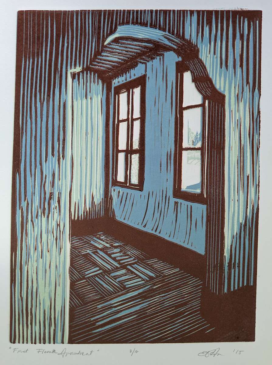 First Floor Apartment (Blue / Red) 1/7 by Amanda Hanlon