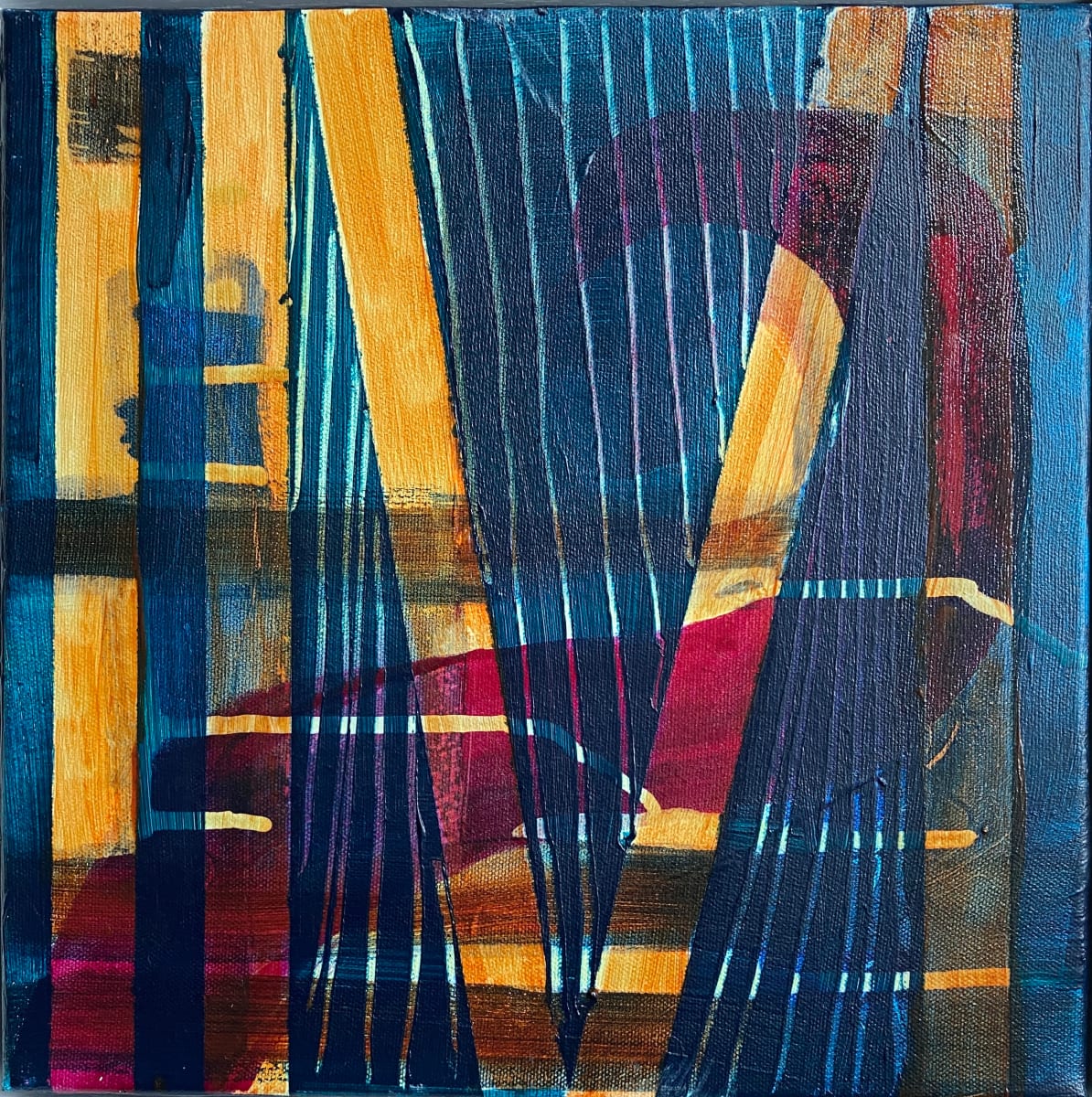 Pinstriped Suit by Sue Kidd 