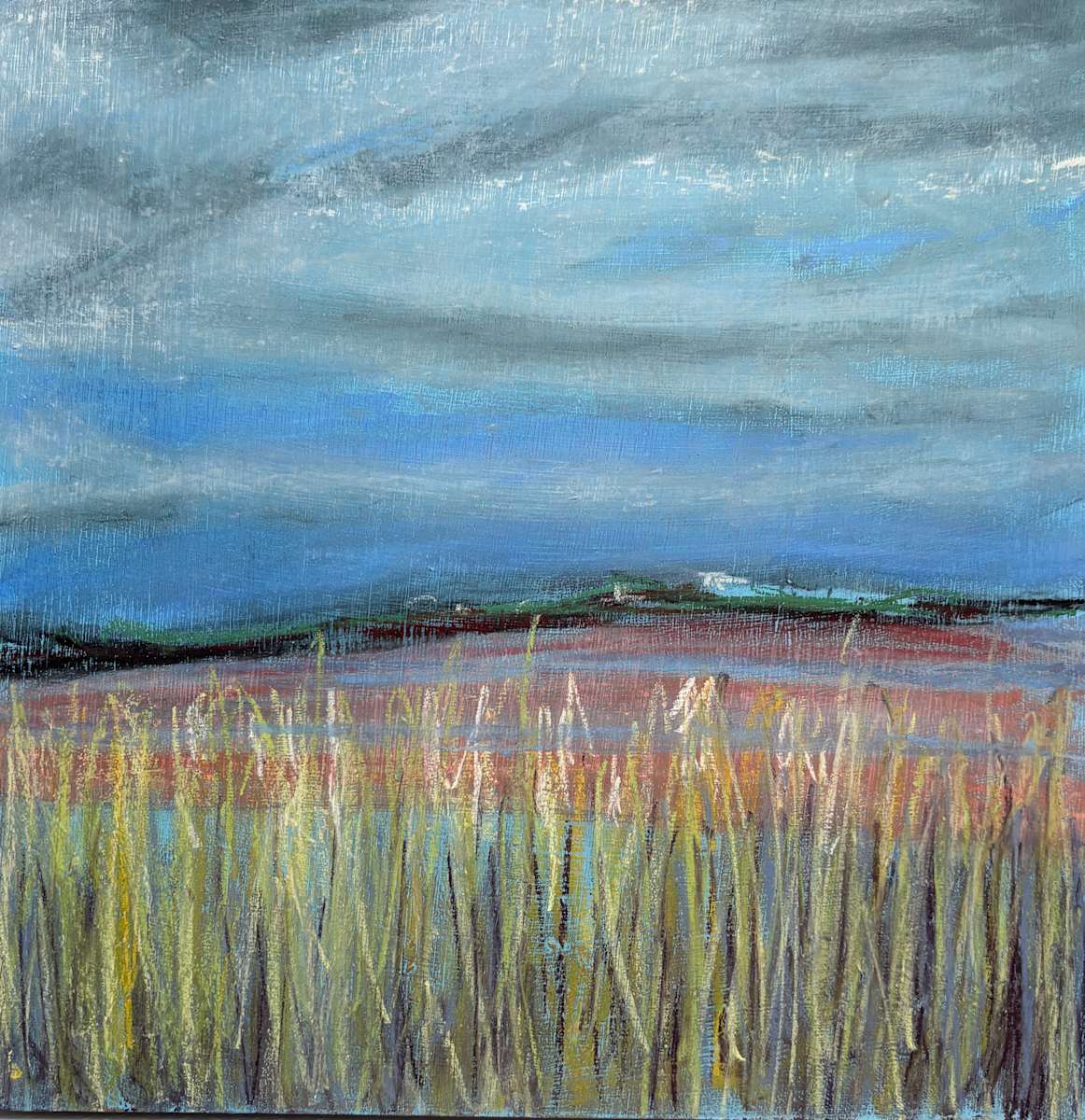 Grasses on the Shore by Sue Kidd 