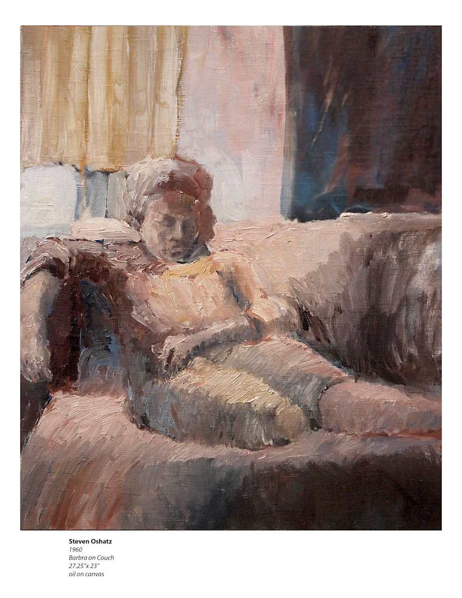 BARBARA ON COUCH by Steven Oshatz  Image: Barbara On Couch