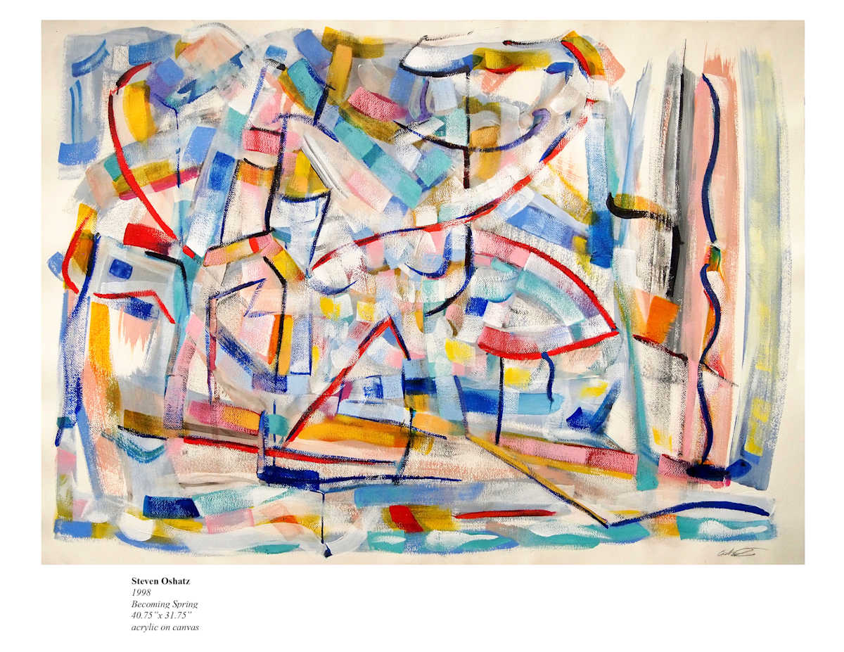BECOMING SPRING by Steven Oshatz, Image 1.