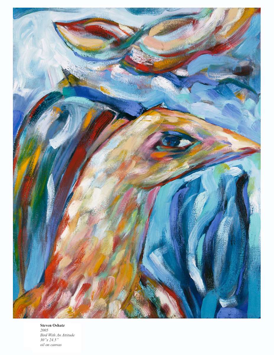 BIRD WITH AN ATTITUDE by Steven Oshatz 