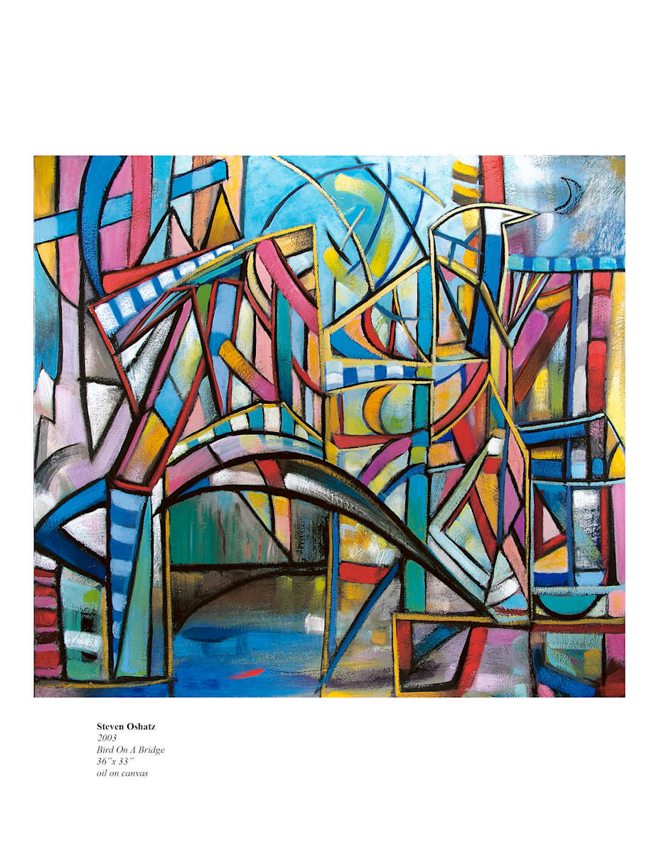 BIRD ON A BRIDGE by Steven Oshatz 