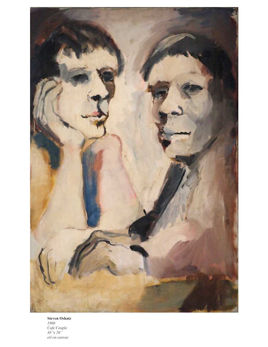 CAFE COUPLE by Steven Oshatz 