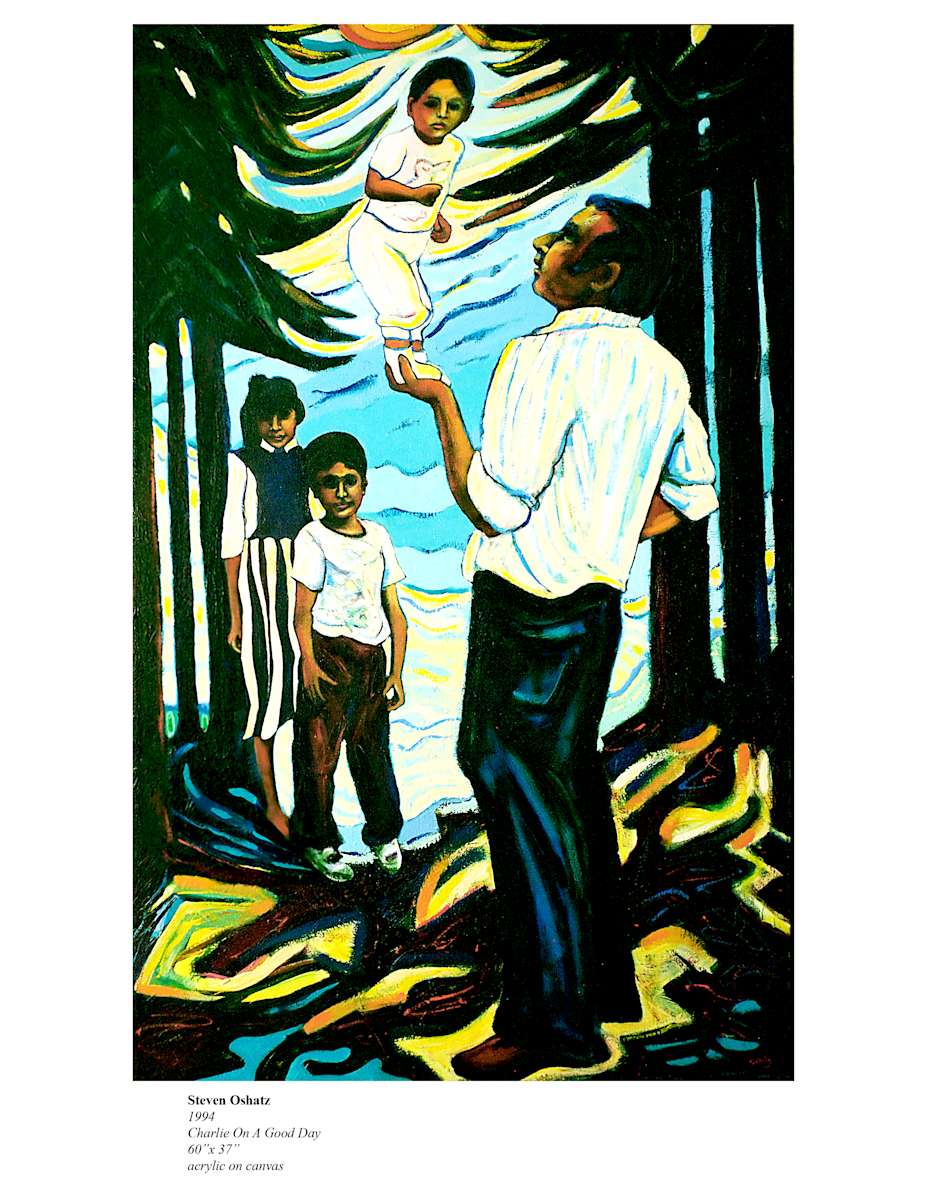 CHARLIE ON A GOOD DAY by Steven Oshatz 
