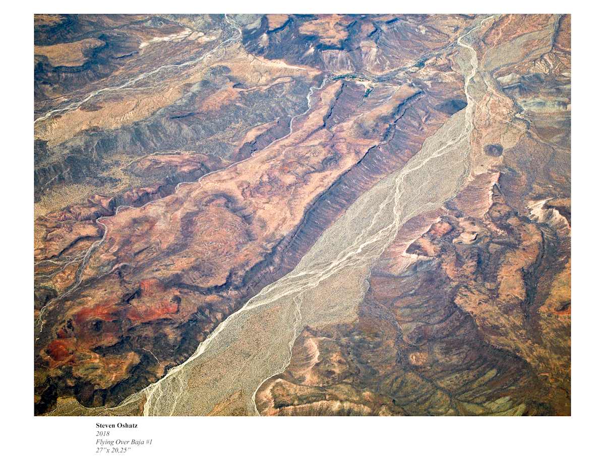 FLYING OVER BAJA #1 by Steven Oshatz  Image: Flying Over Baja #1