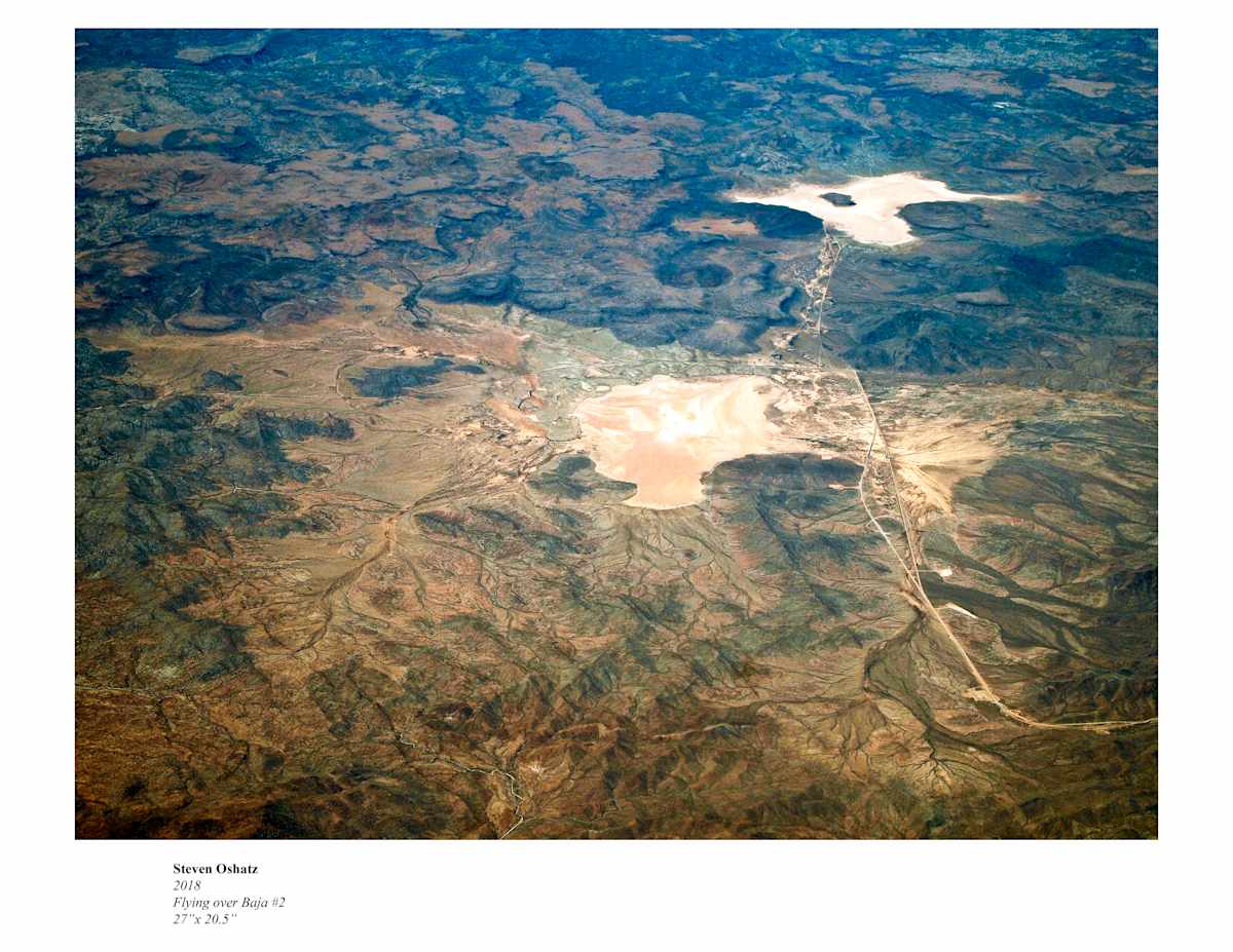 FLYING OVER BAJA #2 by Steven Oshatz  Image: Flying Over Baja #2