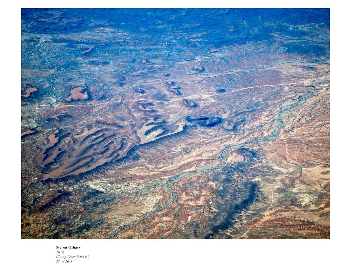 FLYING OVER BAJA #3 by Steven Oshatz  Image: Flying Over Baja #3