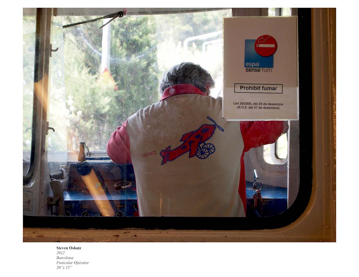BARCELONA FUNICULAR OPERATOR by Steven Oshatz, Image 1.