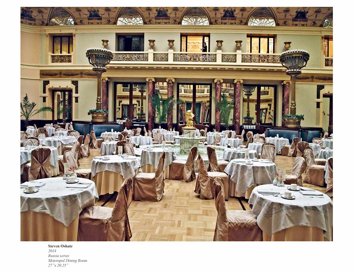 METROPOL DINING ROOM by Steven Oshatz  Image: Metropol Dining Room