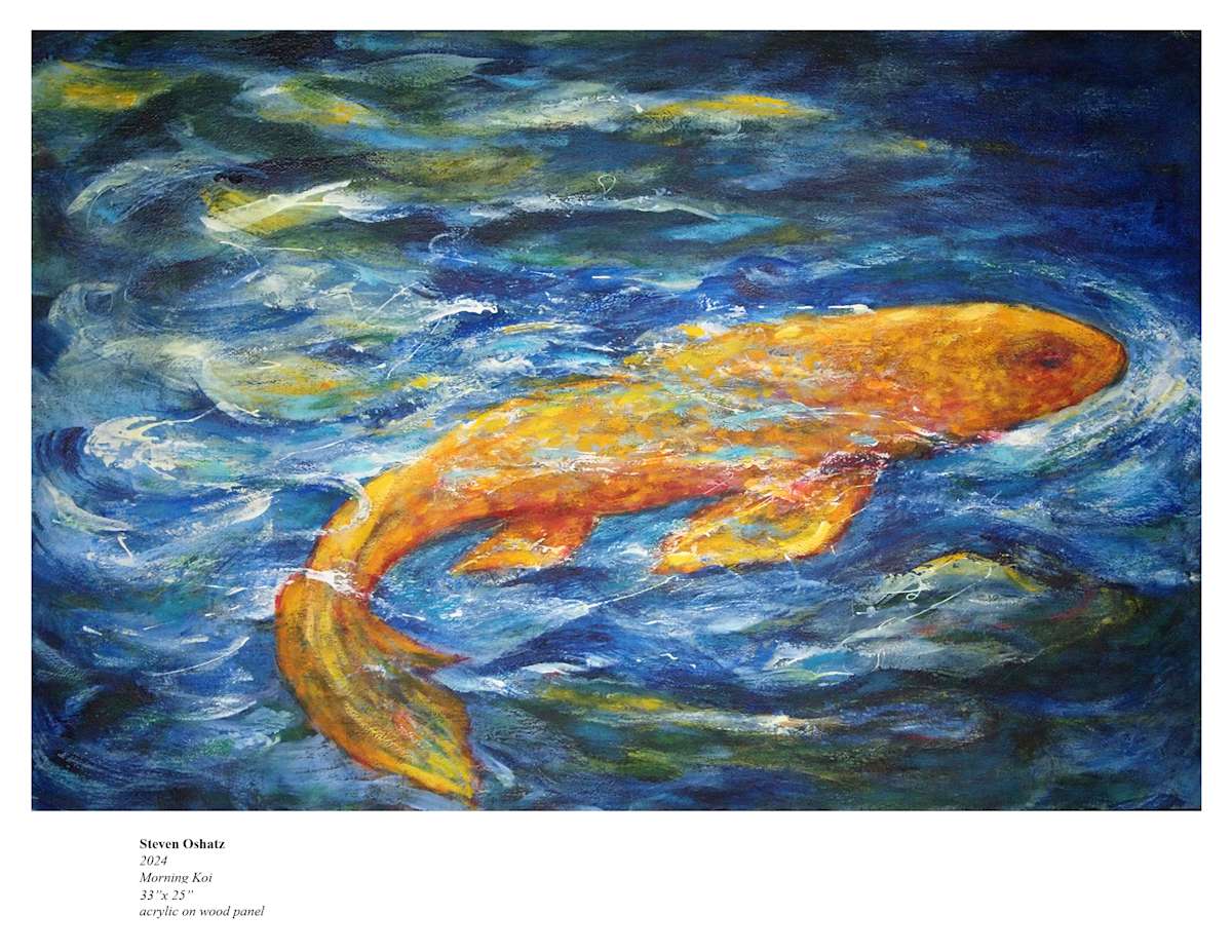 MORNING KOI by Steven Oshatz  Image: Morning Koi