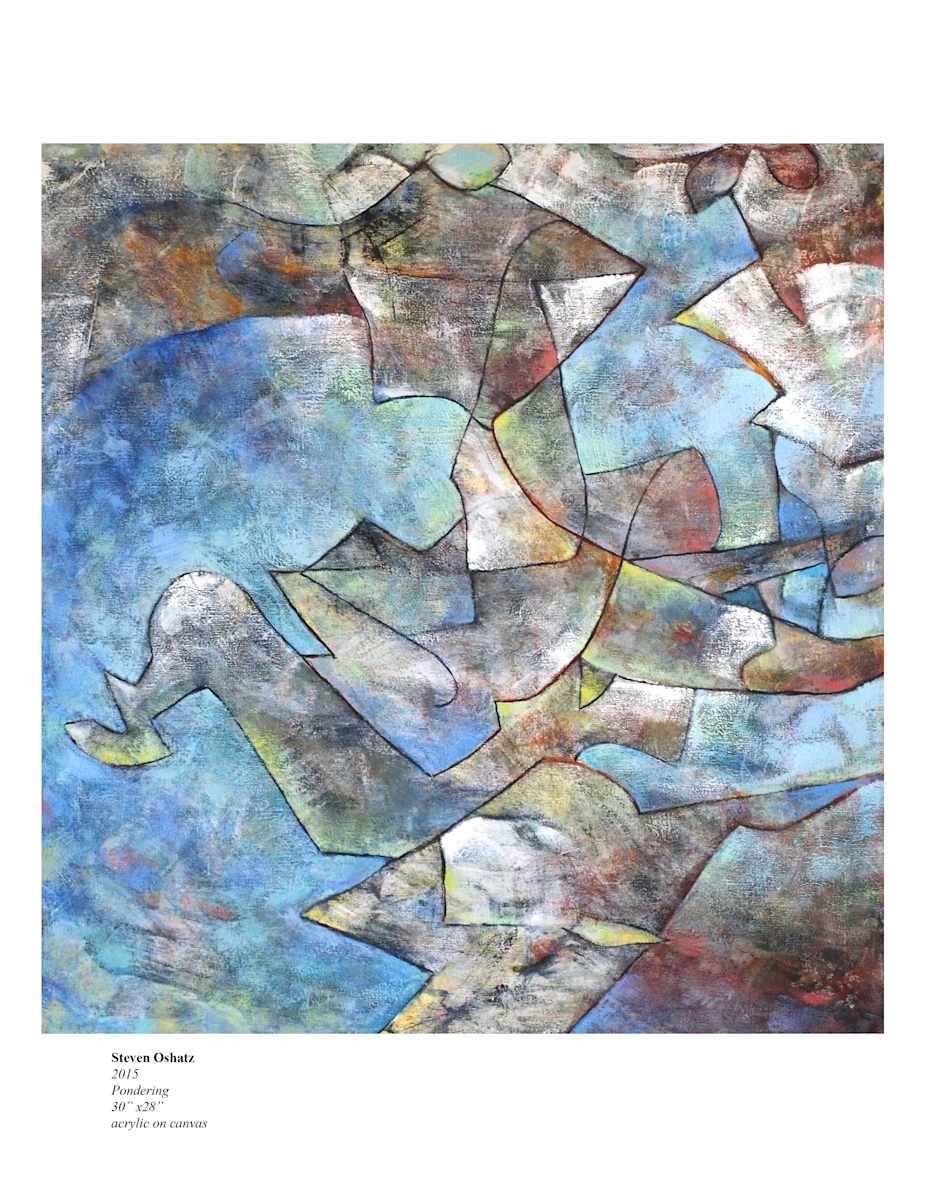 PONDERING II by Steven Oshatz 