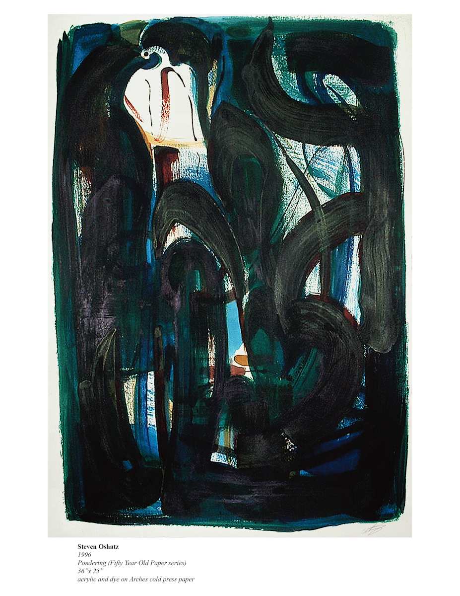 PONDERING I by Steven Oshatz, Image 1.