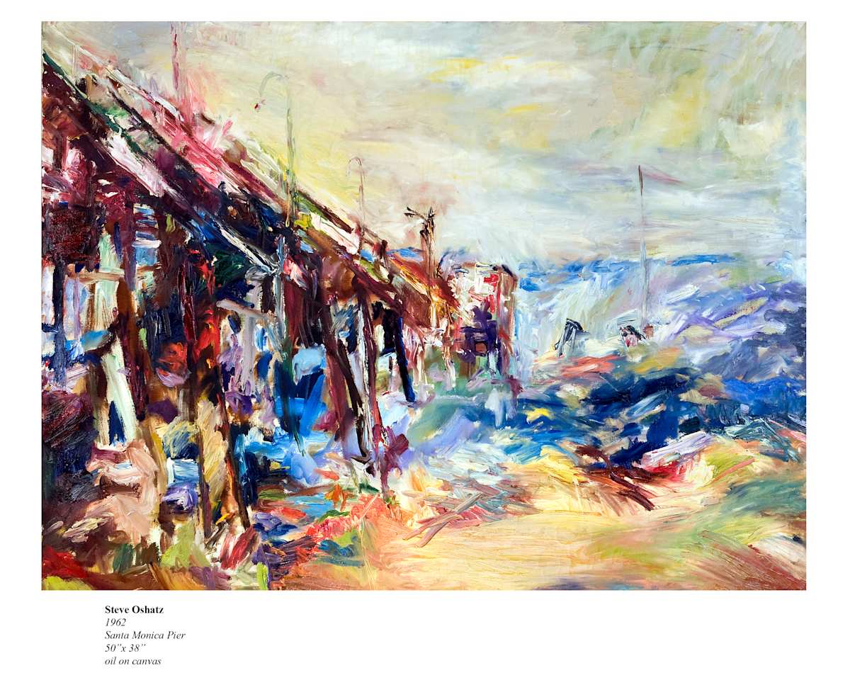 SANTA MONICA PIER by Steven Oshatz 