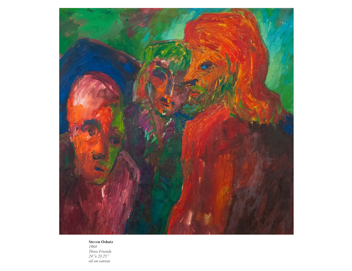 THREE FRIENDS by Steven Oshatz, Image 1.