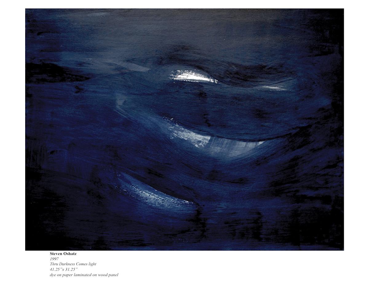 THRU DARKNESS COMES LIGHT by Steven Oshatz 