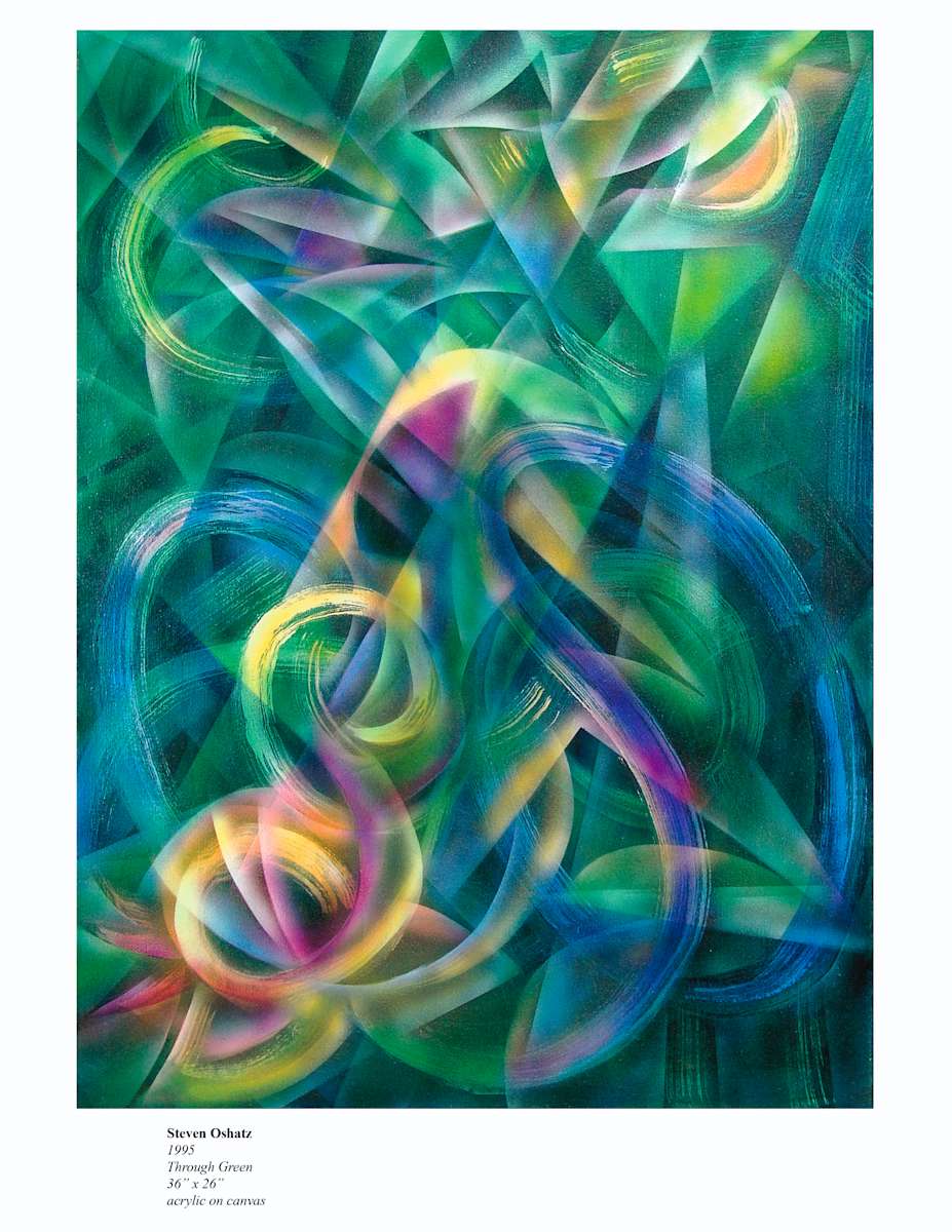 THROUGH GREEN by Steven Oshatz 