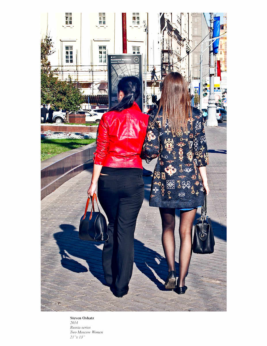 TWO MOSCOW WOMEN by Steven Oshatz  Image: Two Moscow Women