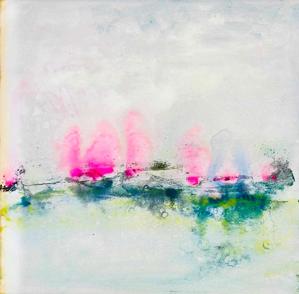 Abstract Landscape with Pink Clouds by Mary Mastren-Williams, Image 2.