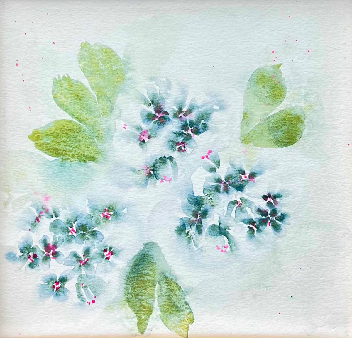 Blue Hydrangea by Mary Mastren-Williams, Image 1.