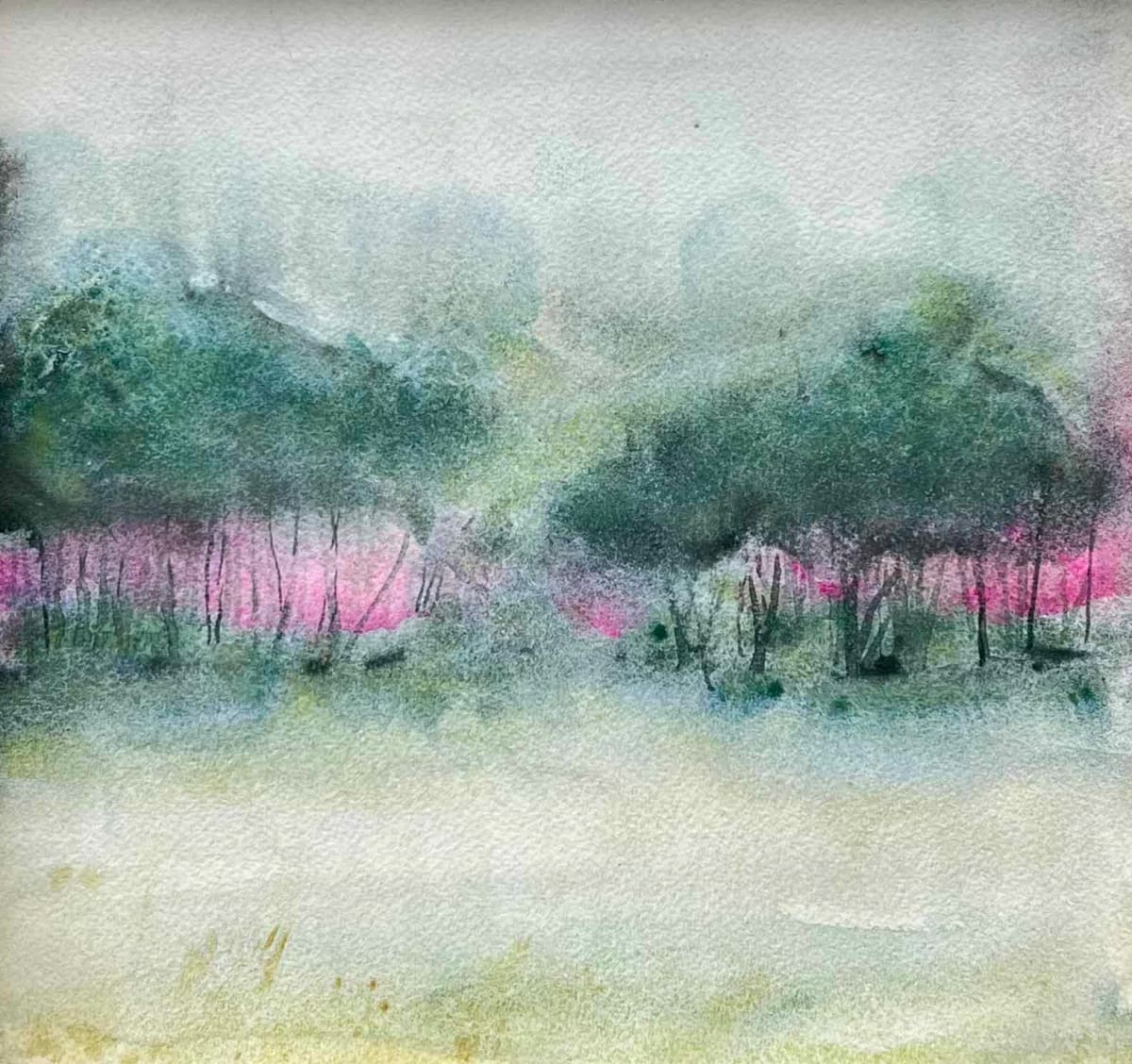 Blue Tree Grove by Mary Mastren-Williams 