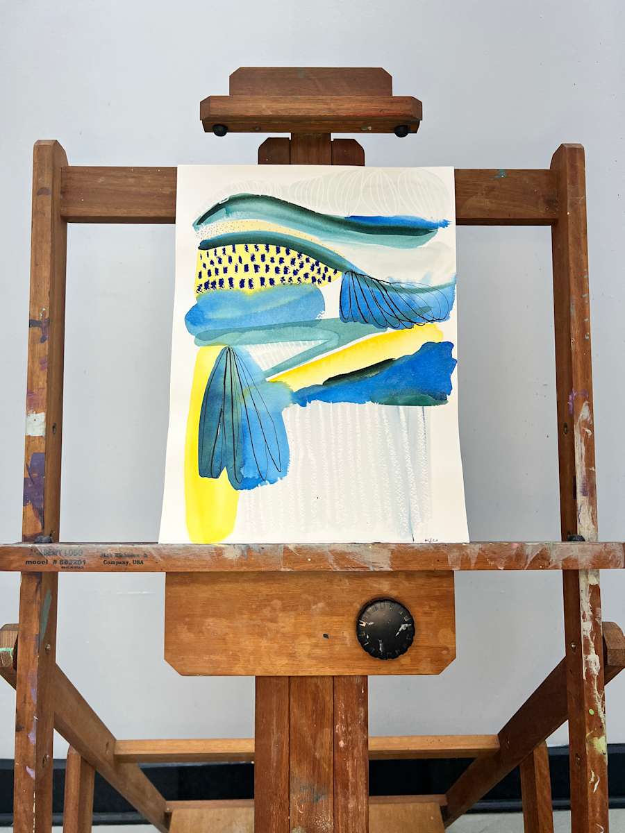 Sunlit Ripples by Mary Mastren-Williams 