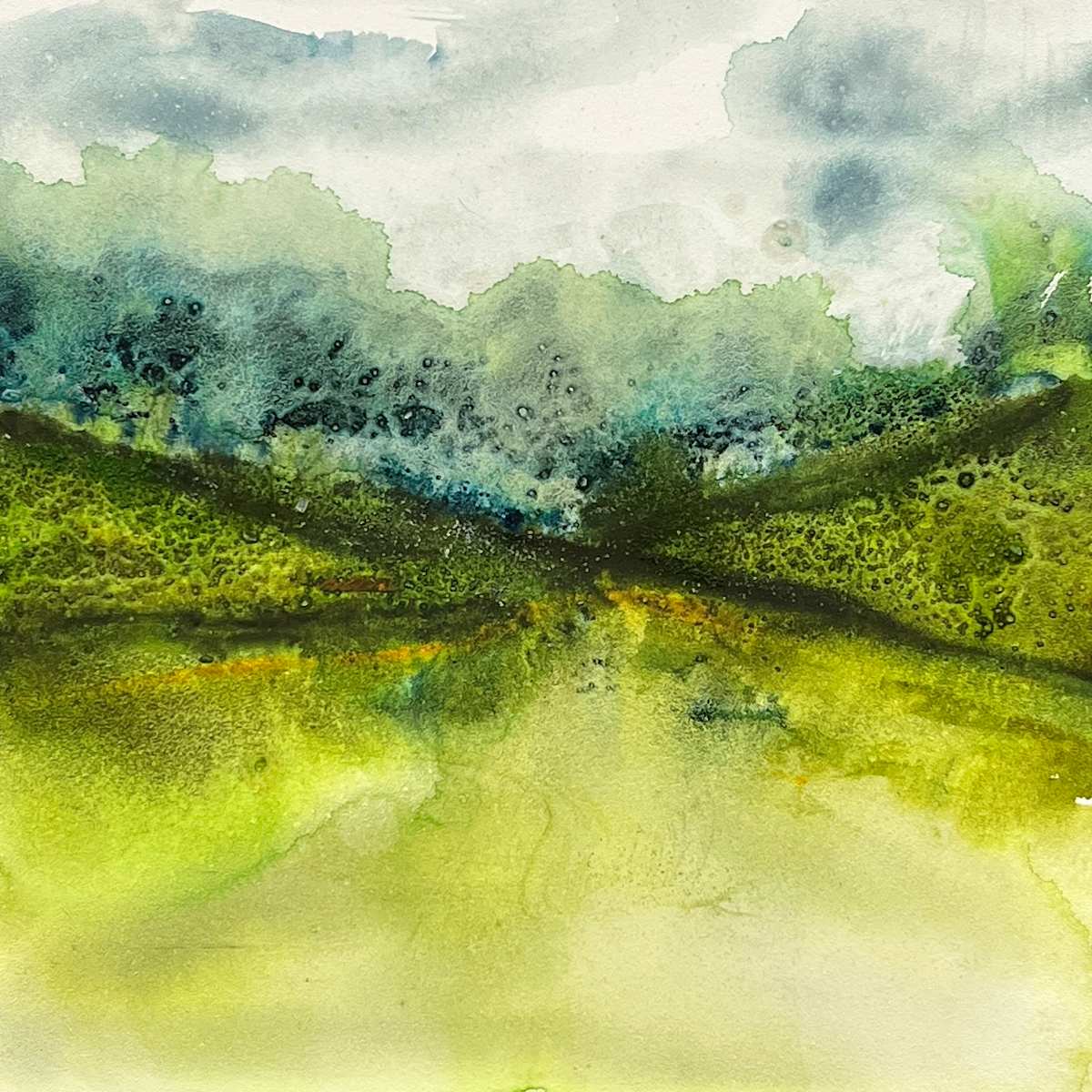 Chartreuse Ridge by Mary Mastren-Williams 