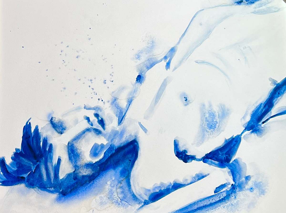 Calm Reclining Figure by Mary Mastren-Williams, Image 6.