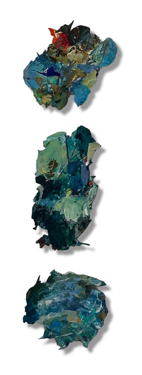 Geode II - IV by Nancy Lassen 