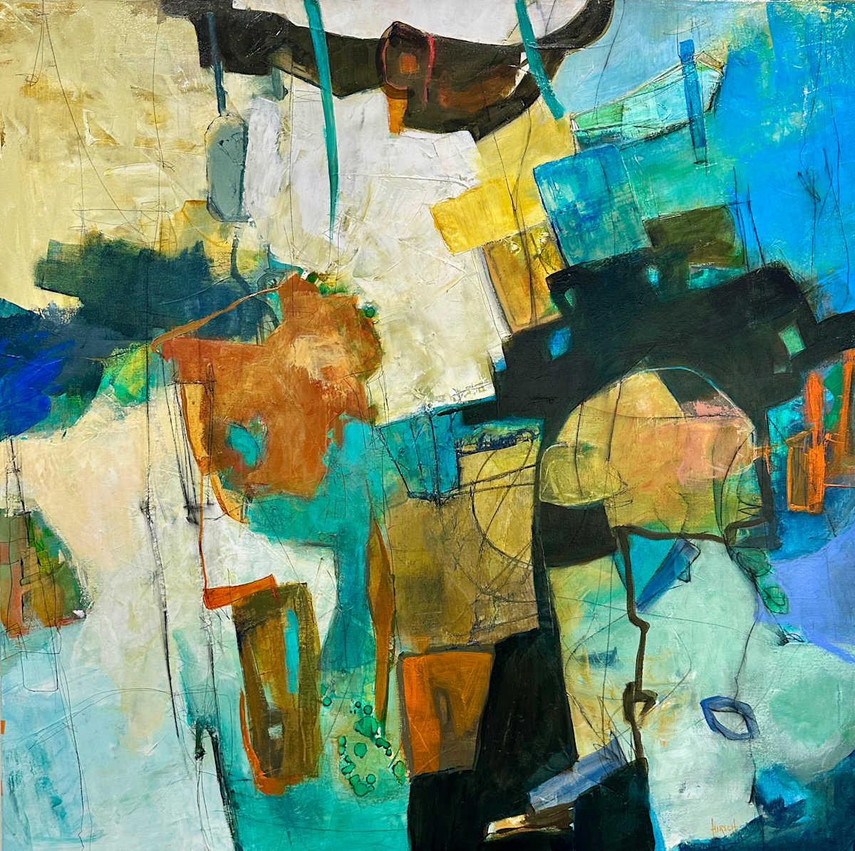 In The Window by Nancy Lassen 